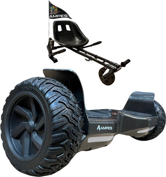 Ampes Off Road Hoverboard - Camouflage + Hoverkart Vering