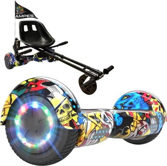 Ampes Hoverboard - Camouflage + Hoverkart Vering