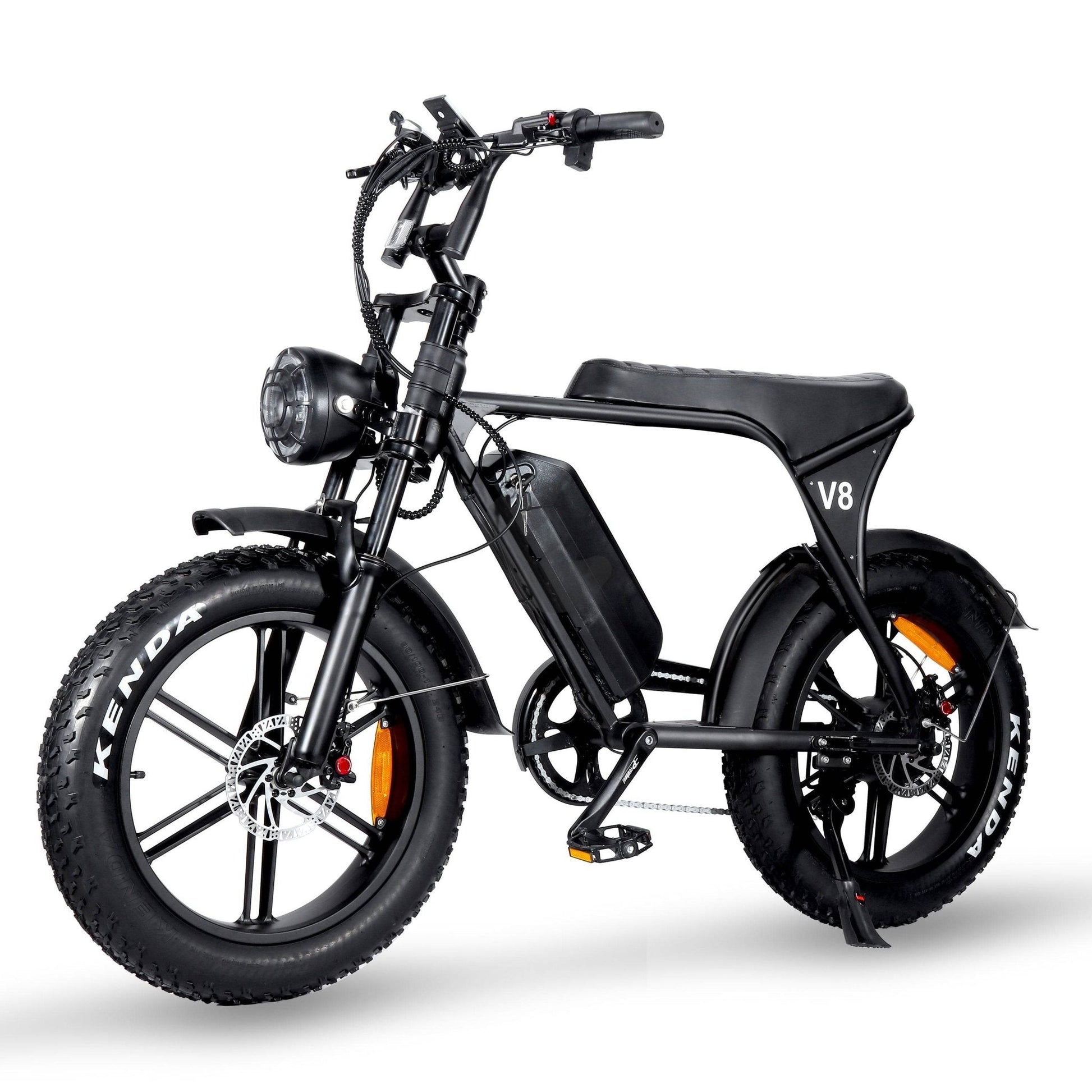 OUXI V8 Fatbike - Zwart